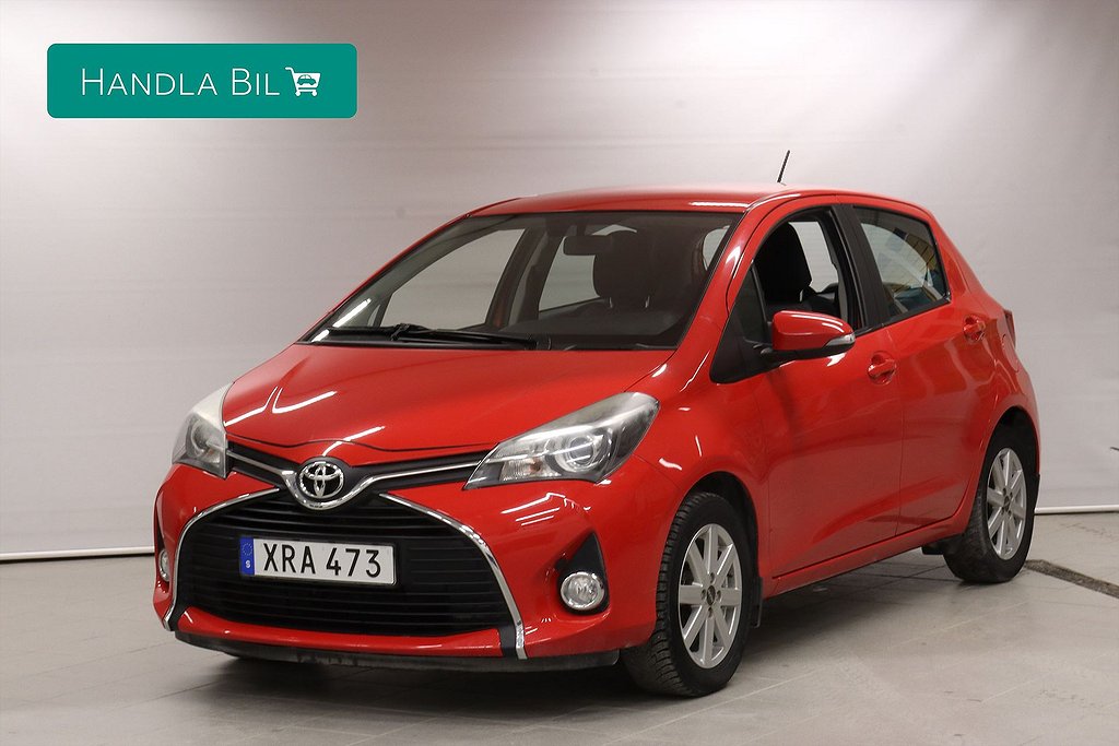 Toyota Yaris 5-dörrar 1.33 Aut MVärm Backkamera SoVhjul 99hk