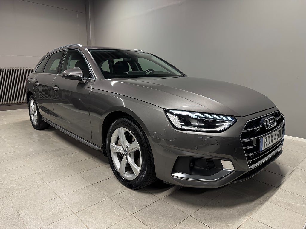 Audi A4 Avant 40 TDI 2.0 TDI Quattro Värmare Matrix Navi Drag