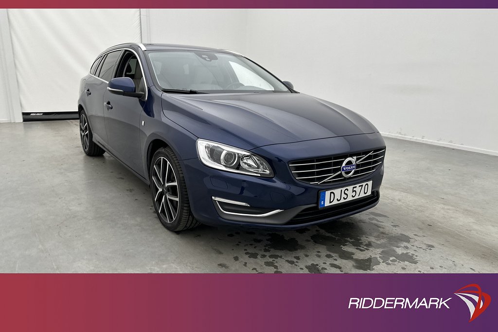 Volvo V60 D4 AWD Ocean Race VOC Värmare Skinn Sensorer Drag