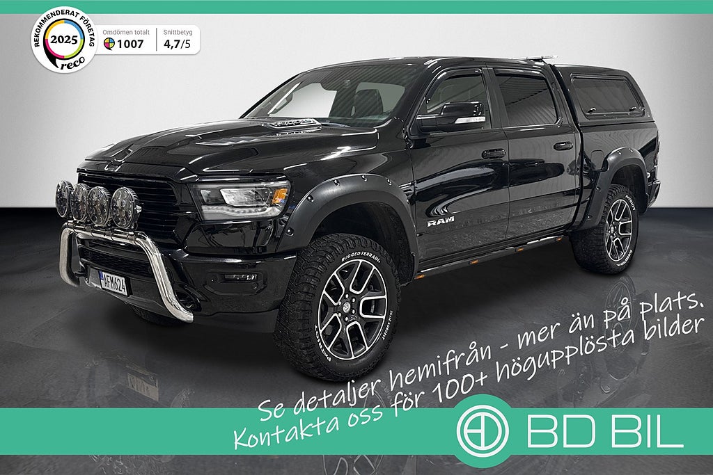 Dodge RAM 1500 Hemi 4x4 Laramie pano rambox