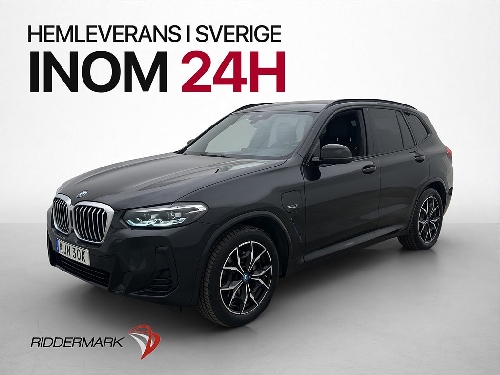 BMW X3 xDrive30e 292hk M Sport HiFi Värmare Kamera Navi Drag