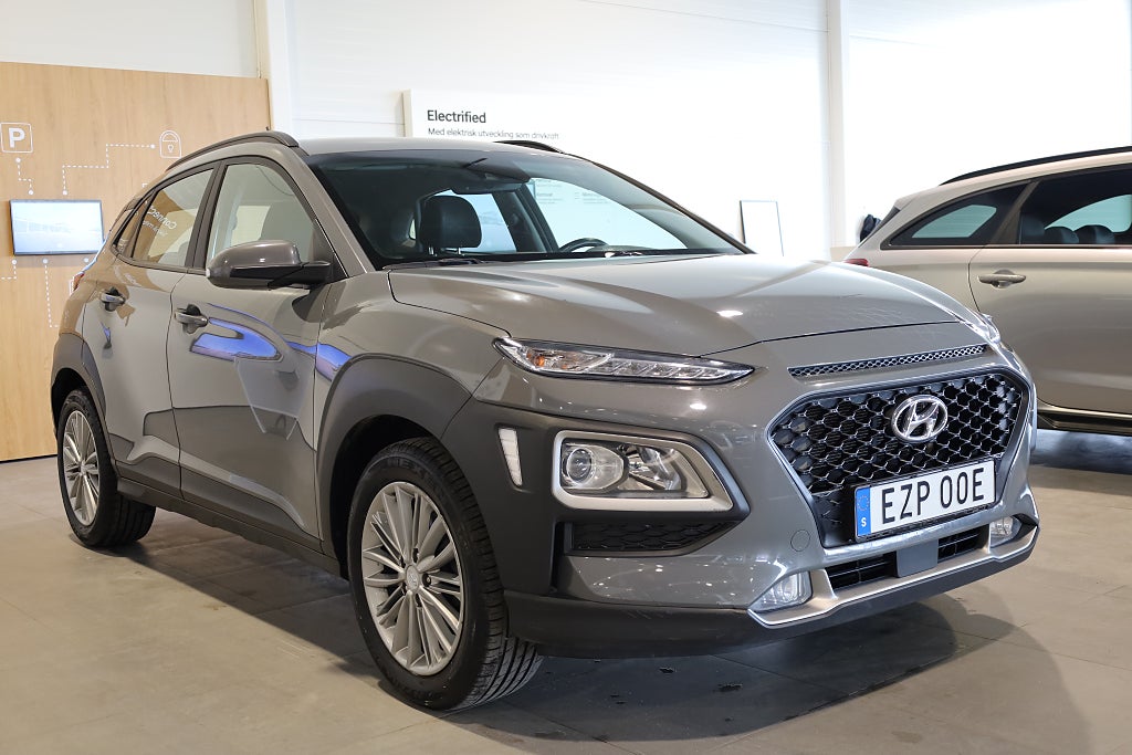Hyundai Kona 1.6 T-GDI AUT Trend Kamera Blåtand Rattvärme 2020