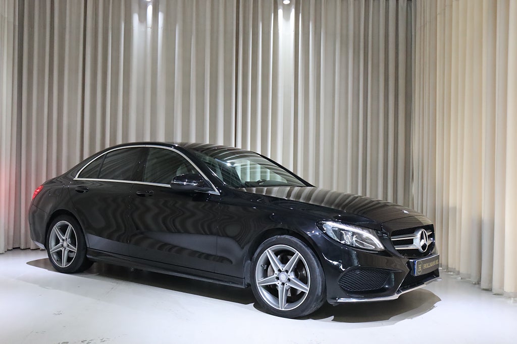 Mercedes-Benz C 220 d 4MATIC 9G 170HK AMG Line Burmester EN ÄGARE