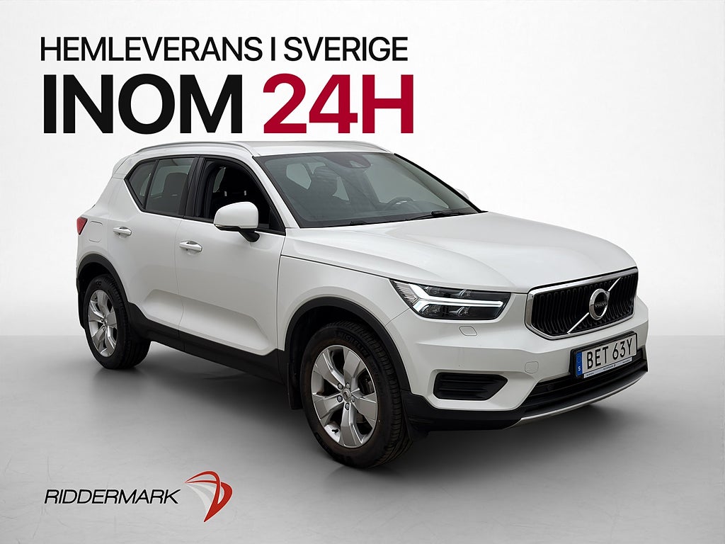 Volvo XC40 T2 129hk Momentum Värmare Dragkrok Sensorer