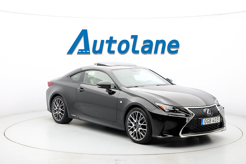 Lexus RC 300h 2.5 CVT F Sport, Taklucka, Navi, Mark Levinson