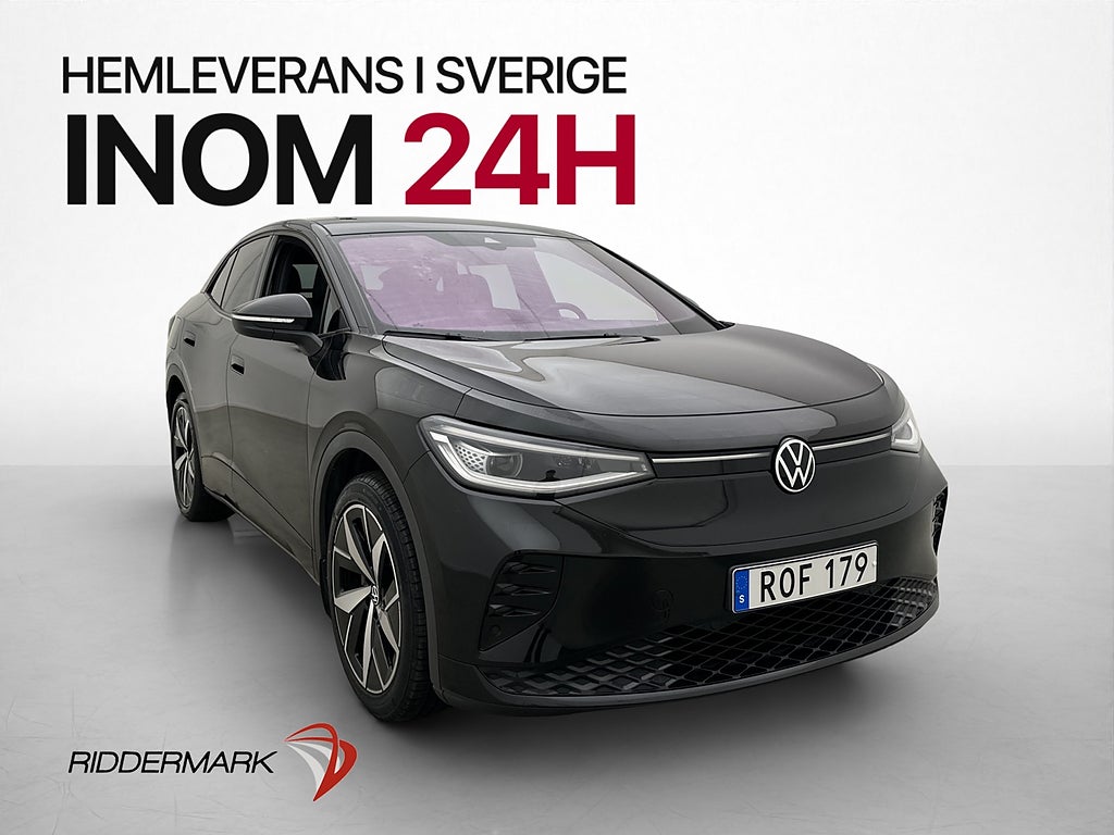 Volkswagen ID.5 GTX 77 kWh 4Motion Pano Värmare Drag CarPlay