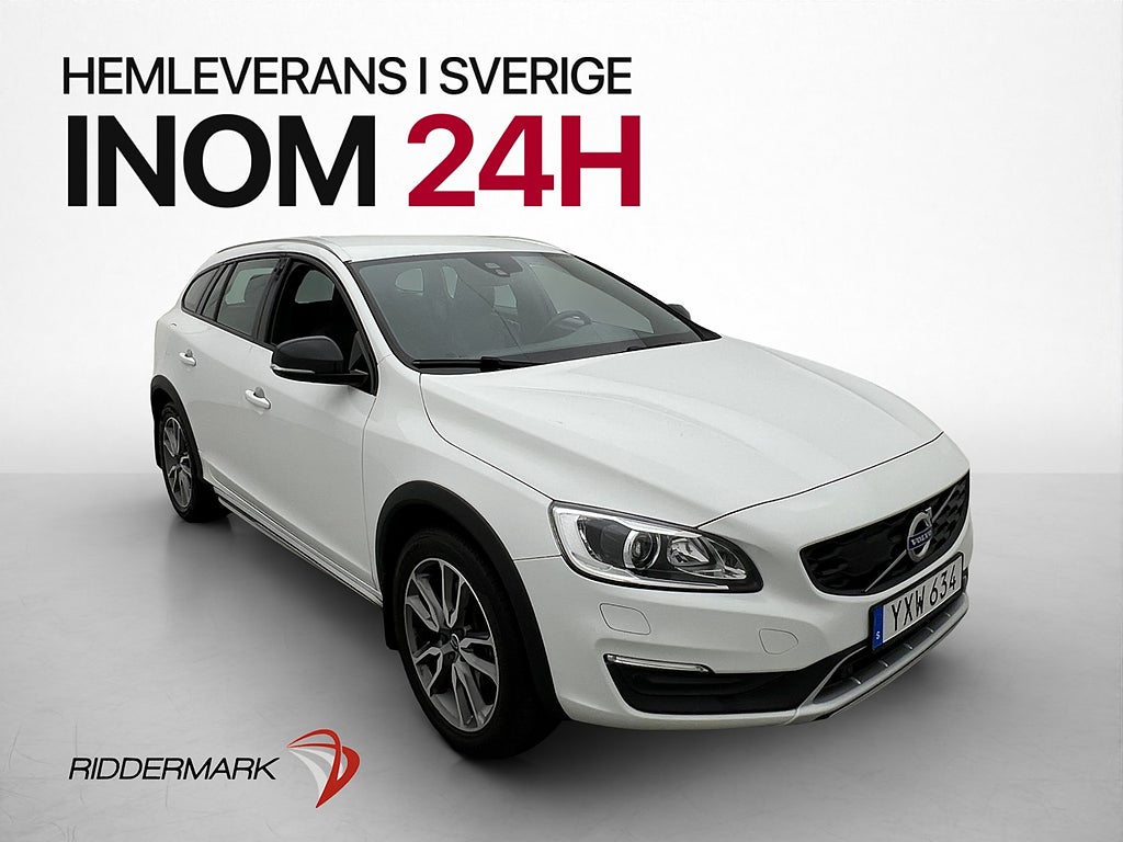 Volvo V60 Cross Country D4 AWD VOC D-Värmare Skinn Drag Navi
