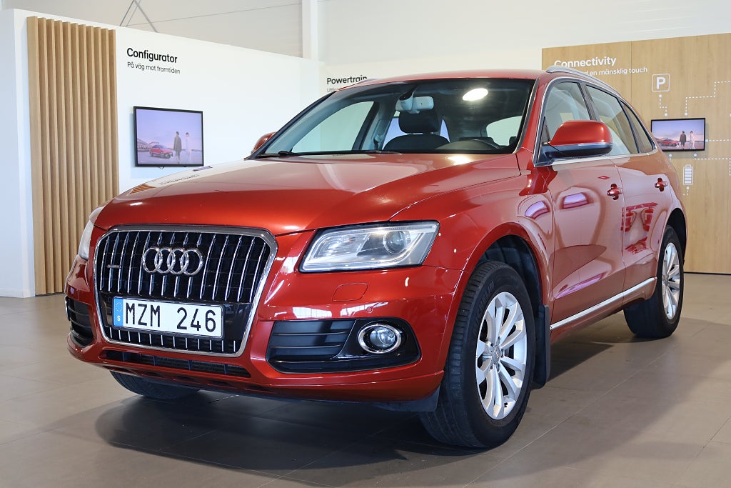 Audi Q5 2.0 TFSI 225HK Quattro AUT Design-PKT Drag Värmare PDC 2013