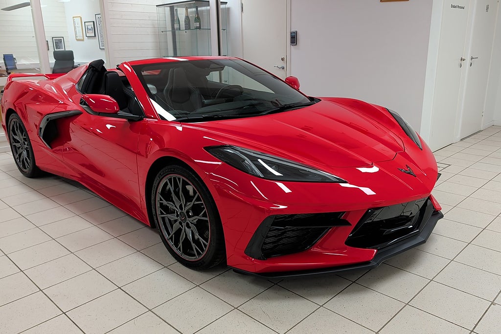 Chevrolet Corvette C8 Stingray Convertible 482hk - 96MIL!!!
