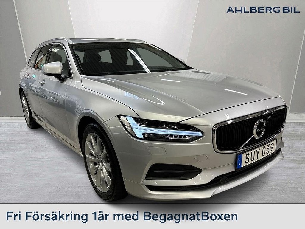 Volvo V90 T4 Momentum SE, Parkeringssensor fram/bak, Rattvärme, Baksätesvä