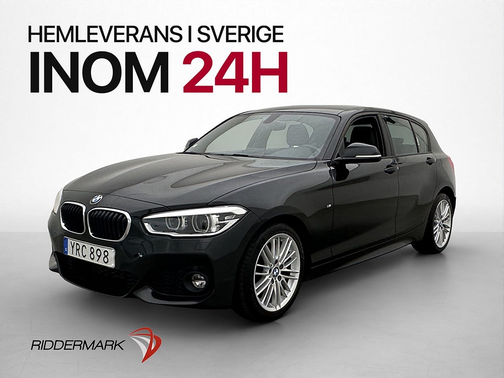 BMW 118I 136hk M Sport Skinn P-Sensorer Farthållare