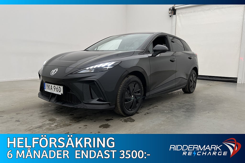 MG 4 Electric Standard Range 51 kWh Rattvärme CarPlay MOMS