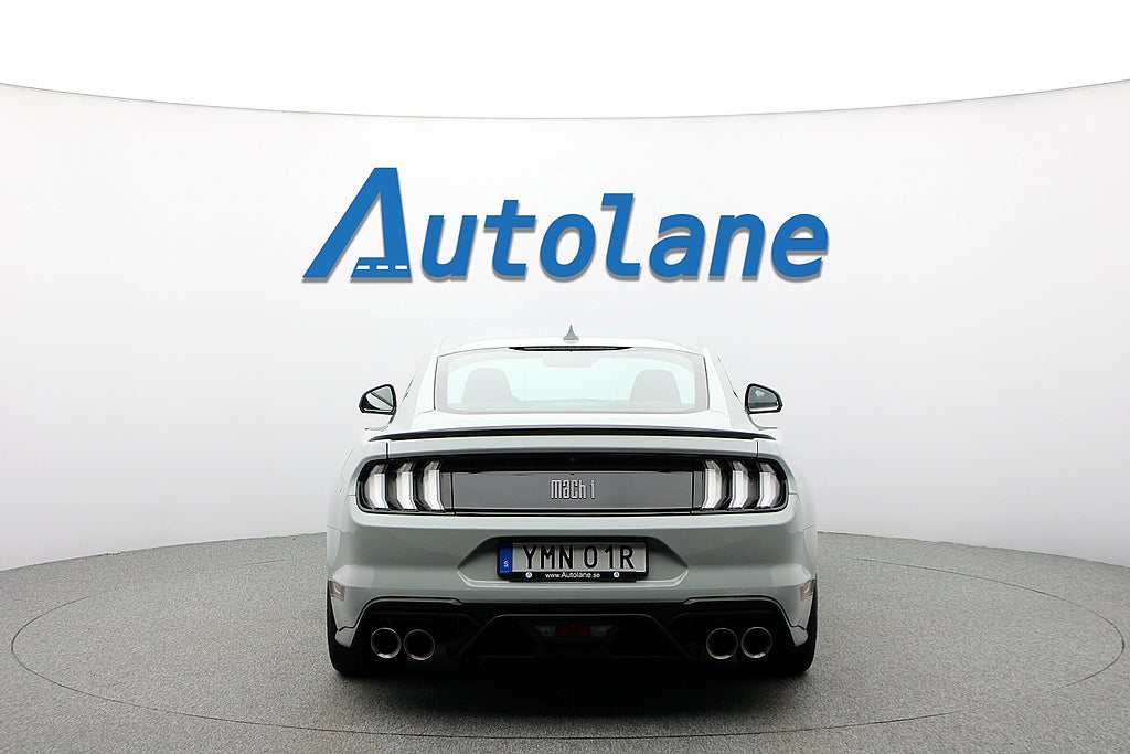 Ford Mustang Mach 1 5.0 V8 Kamera, Skinn, MOMS, 1 ägare 460hk