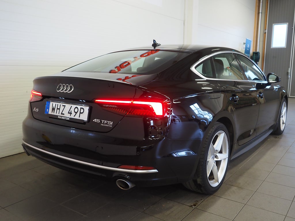 Audi A5 SB 45 TFSI 2.0 Quattro MHEV S Tronic | P-Värmare | Drag