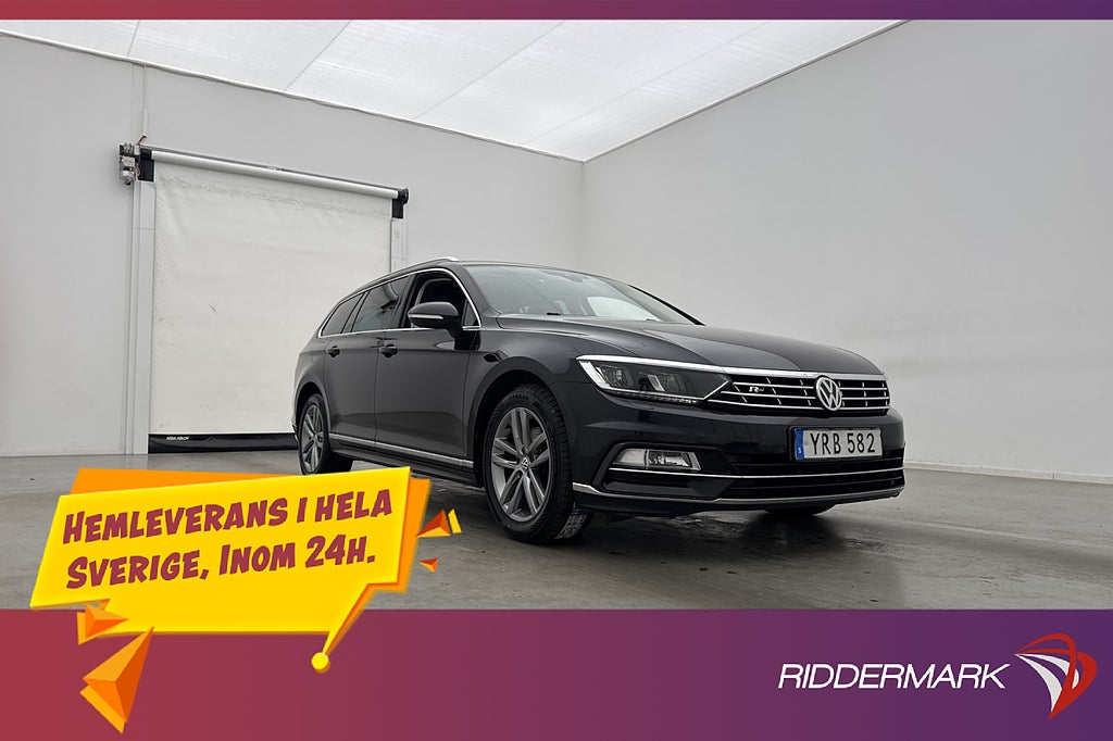 Volkswagen Passat 2.0 TDI R-Line Cockpit Värmare Skinn Drag