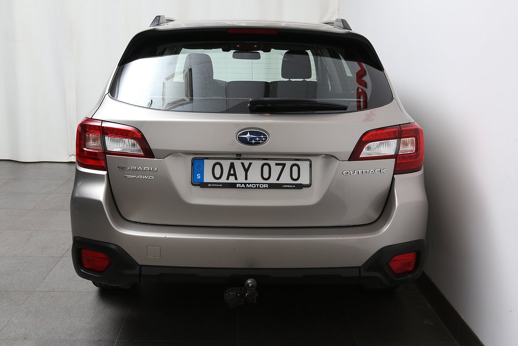 Subaru Outback 2,5i 175hk AWD Aut Motorv Dragkrok 2016