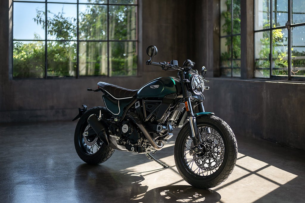 Ducati Scrambler NIGHTSHIFT  Emerald green, Beställnings MC 