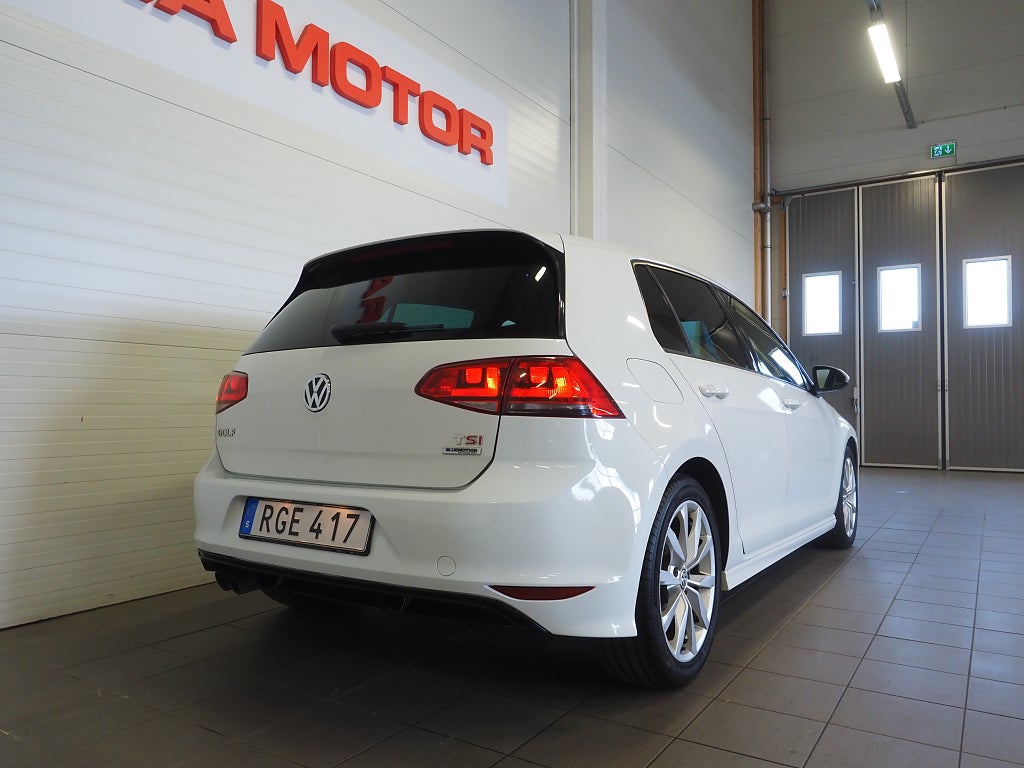 Volkswagen Golf 1.4 TSI 150hk DSG Automat R-Line Adaptiv Farthållare 2017
