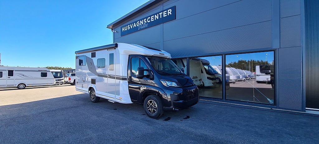Knaus 650 MEG Live Ti Black Selection "Automatlåda, Låga långbäddar"