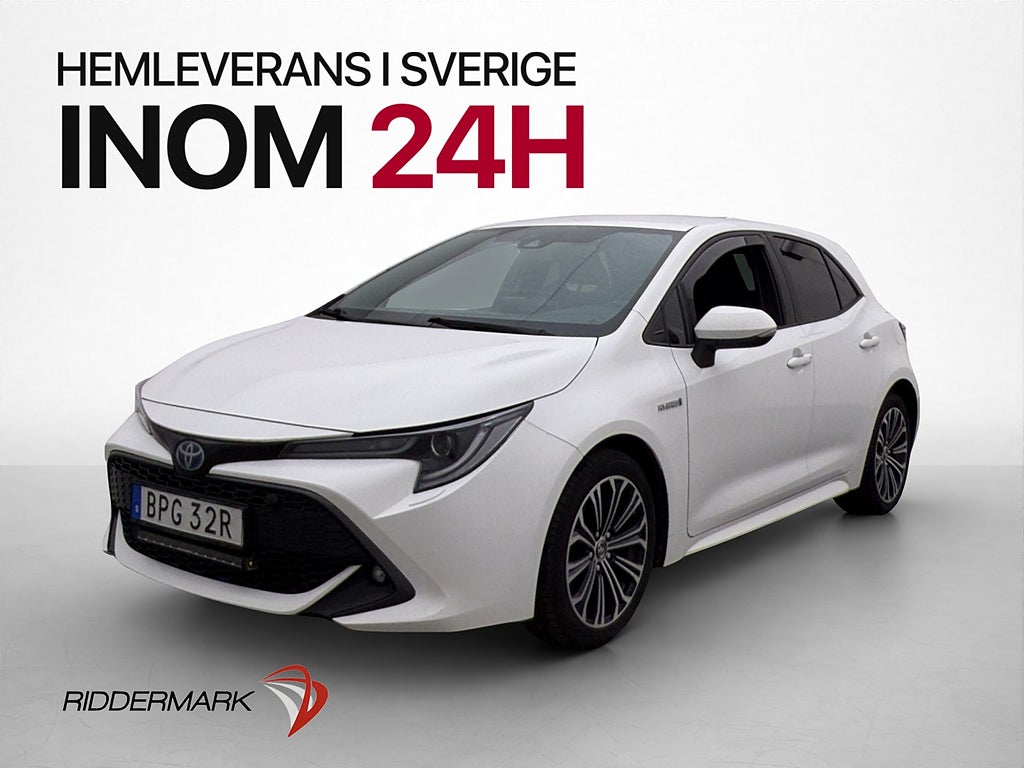 Toyota Corolla Hybrid Endast 0,36l/mil Kamera Rattvärme