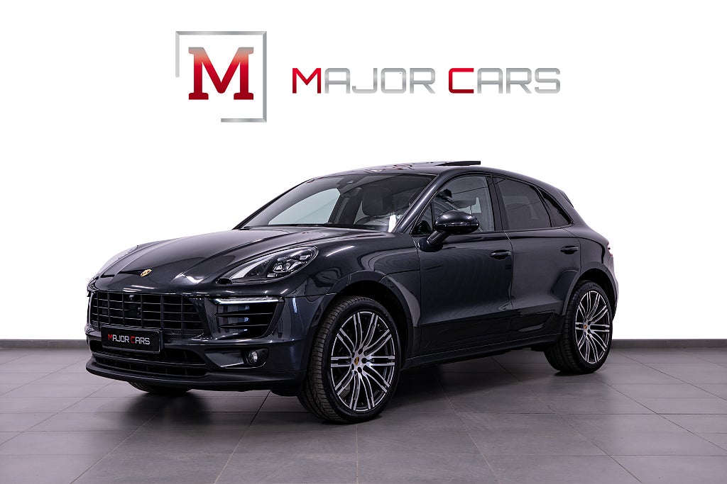 Porsche Macan S Diesel Sport Chrono Pano BOSE 18-Vägs 360° PASM 21"