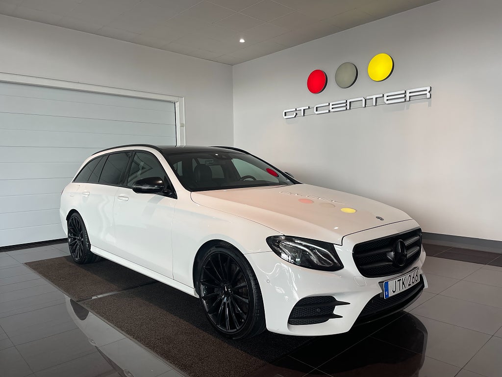 Mercedes-Benz E 200 T d AMG Line 20"fälg Panorama 360kamera Drag