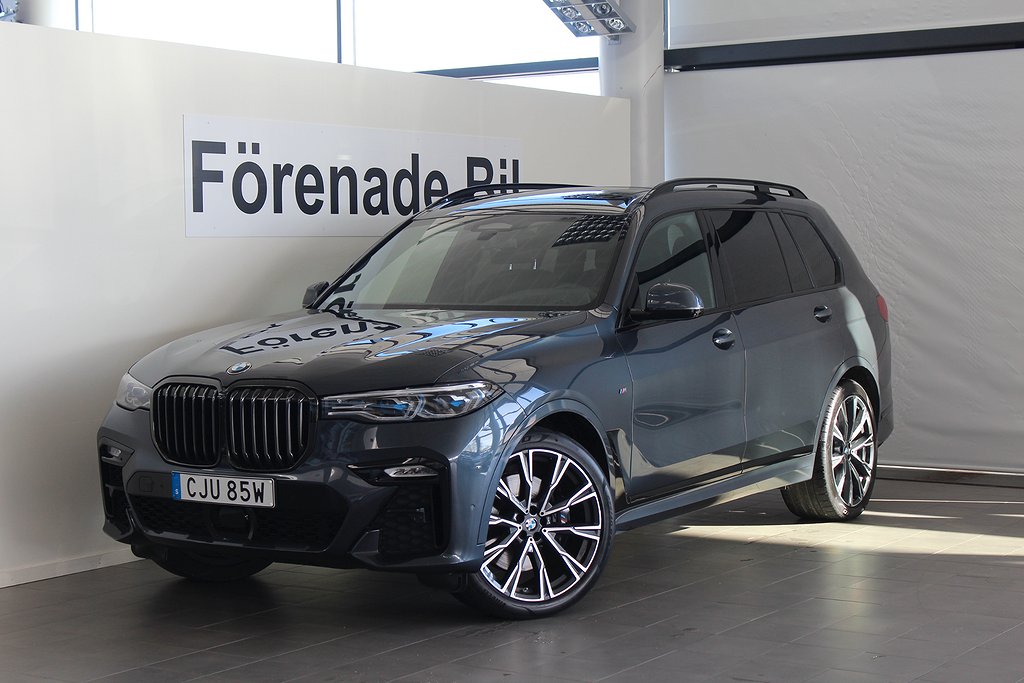 BMW X7 M50i M Sport Drag H/K Värmare SoftClose Komfort Acess