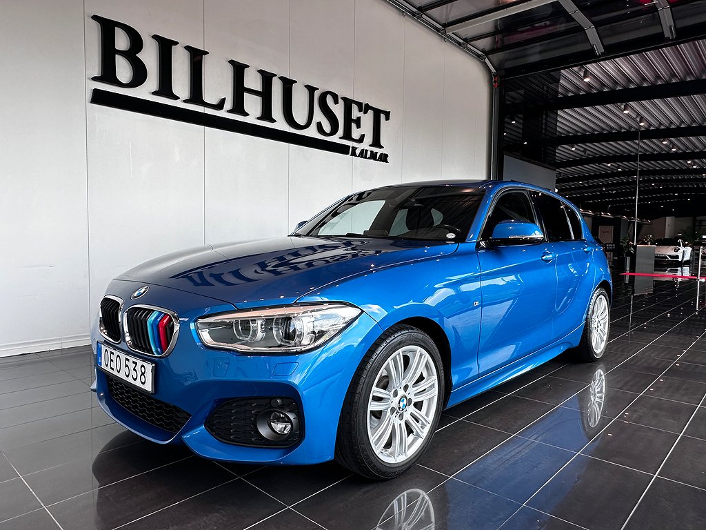 BMW 118I 5-dörrars M Sport 1-ägare Drag El-stolar Fint skick