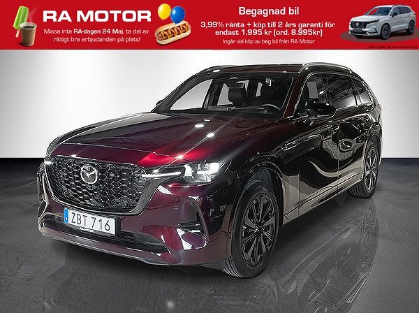 Mazda CX-80 Homura PHEV |MOMS/VAT | 6sits | DRAG |  CAHO 2024