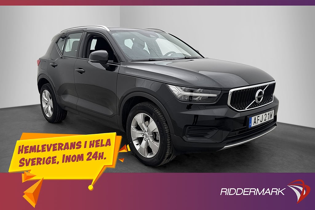 Volvo XC40 T2 129hk Momentum VOC Värmare Rattvärme