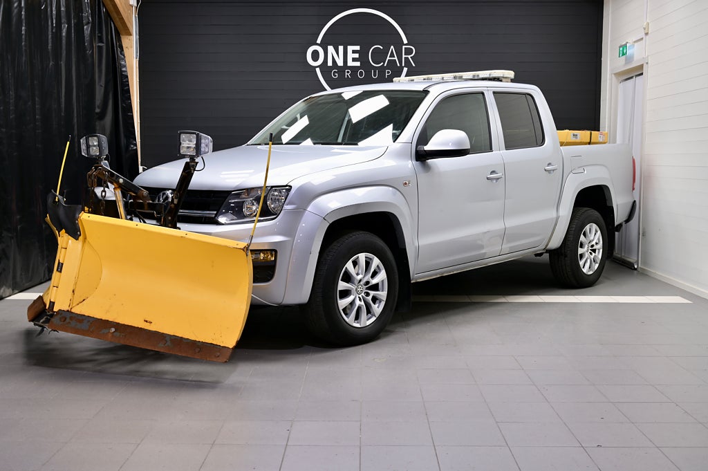 Volkswagen Amarok 3.0 V6 TDI 4M MOMS Plogbil 1 brukare 204hk