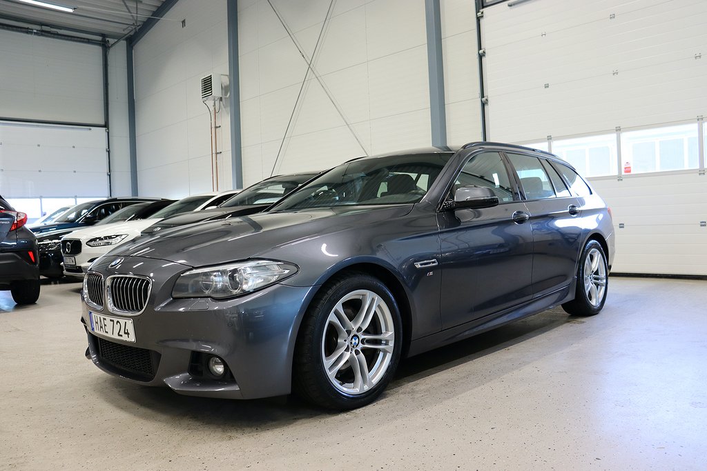 BMW 520 d Touring Steptronic M-Sport Eu6 Drag M-värmar 190hk