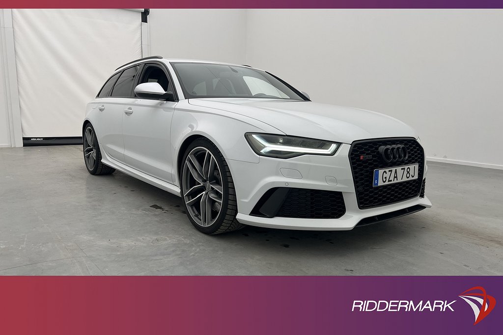 Audi RS6 Avant TFSI V8 Q 560hk Matrix Milltek Navi 4-Zons