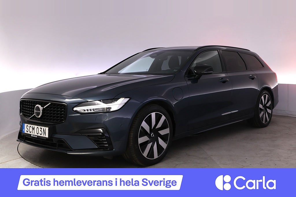 Volvo V90 Recharge T8 AWD Ultimate Dark Pano H/K 360 Drag