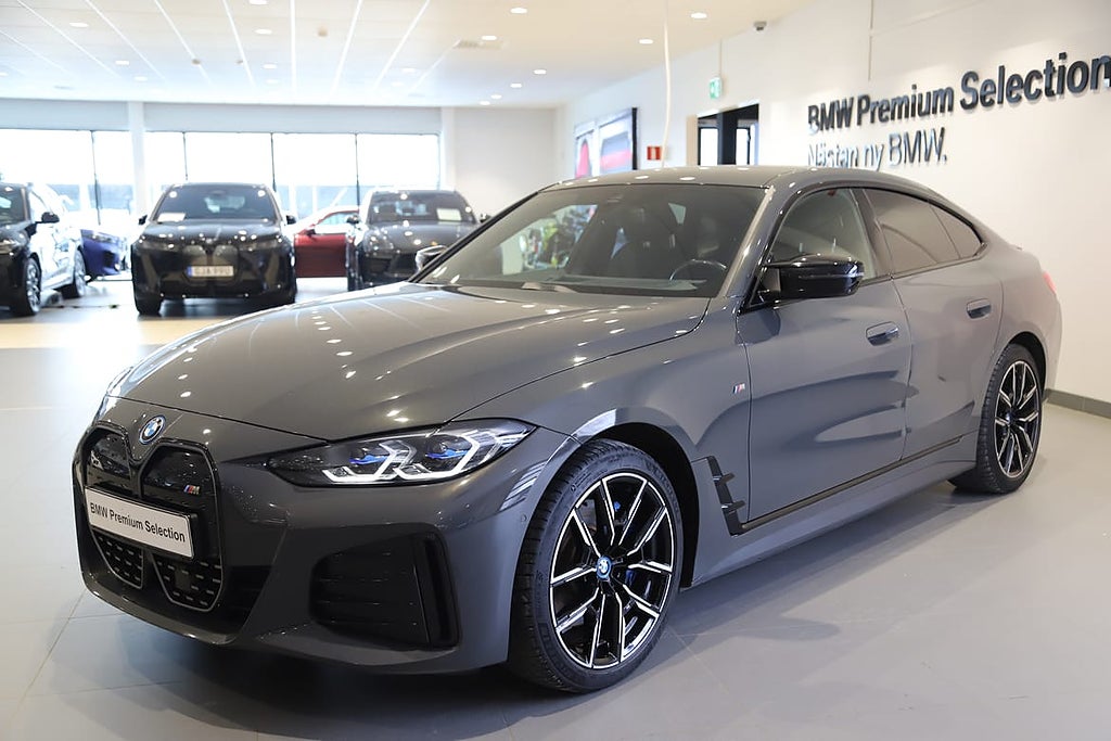 BMW i4 M50 xDrive Gran Coupé Laser / Adaptiv Farthållare / Drag / 19\" 
