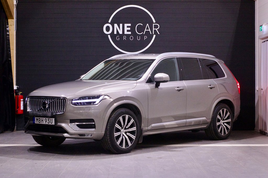 Volvo XC90 B5 AWD Inscription 7-sits H/K Drag Nyservad 235hk