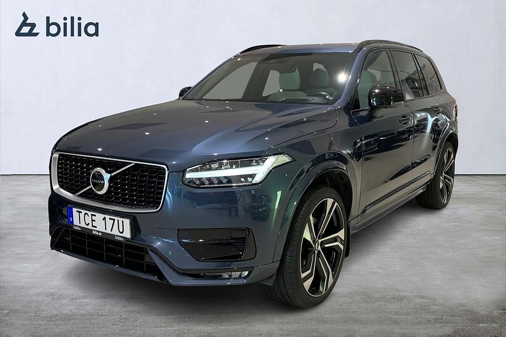 Volvo XC90 T5 AWD R-Design 7-säten | Dragkrok | HuD