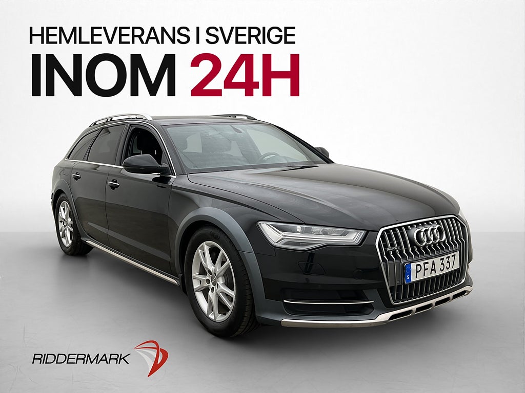 Audi A6 Allroad 3.0 TDI Quattro Drag Skinn/Alcantara Luftfj