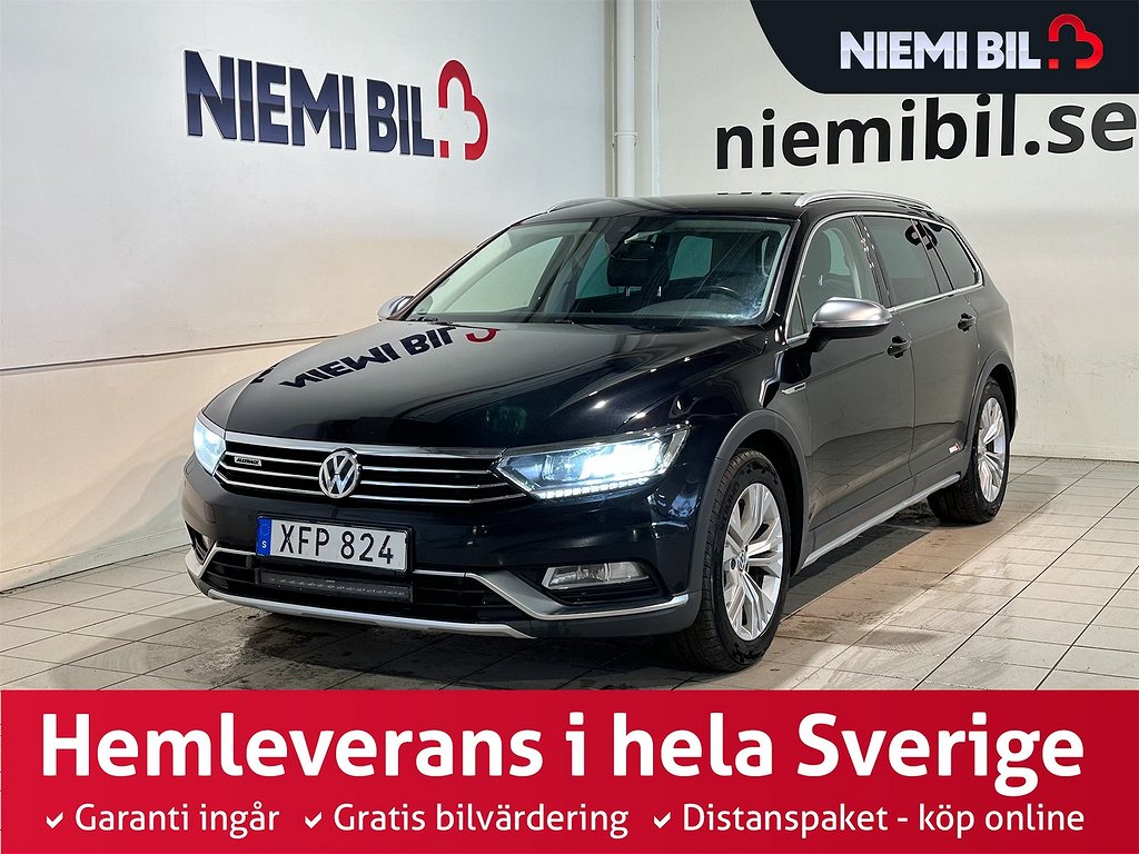 Volkswagen Passat Alltrack AWD Skinn Cockpit Dvärm S/V-hjul