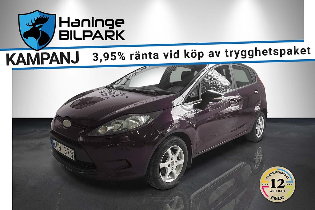 Ford Fiesta 5-dörrar 1.25 SUPERDEAL 3,95%/AUX