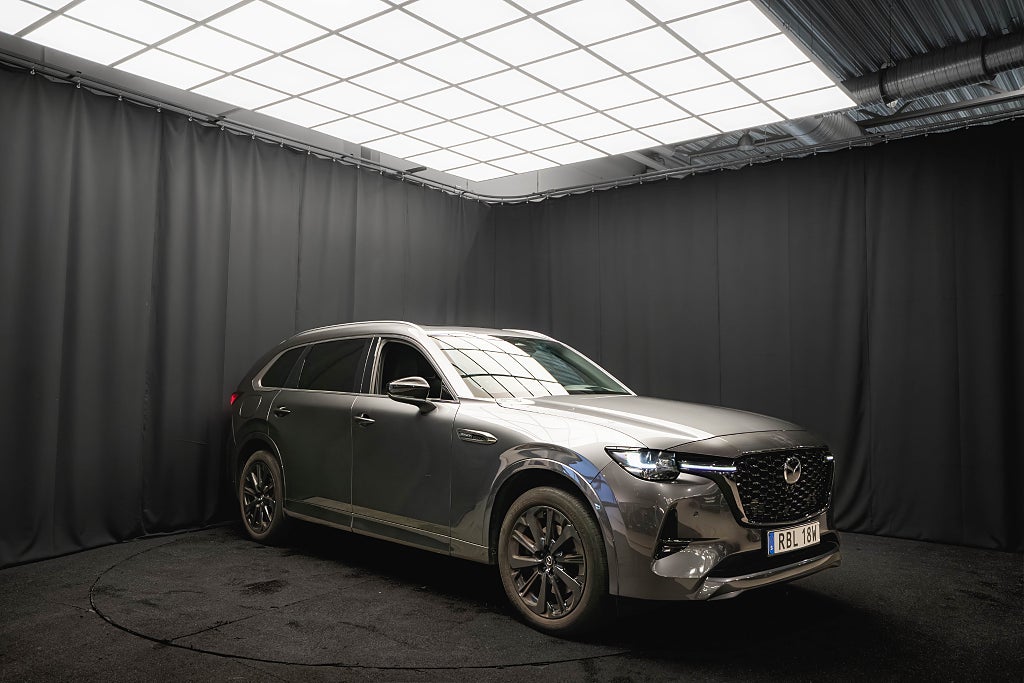 Mazda CX-80 PHEV AWD HOMURA 6-sits PANO DRAG BOSE HUD 360° MOMS