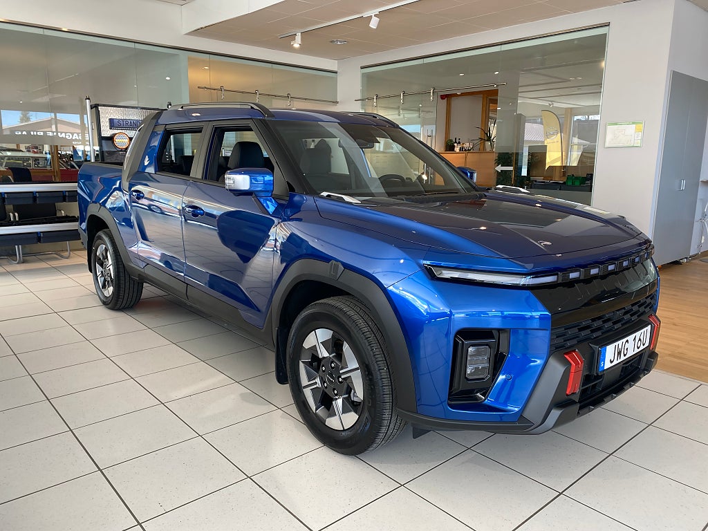 KGM Musso EV 4x4 80,6 kWh för leverans dec, vagnskadegaranti 3 år