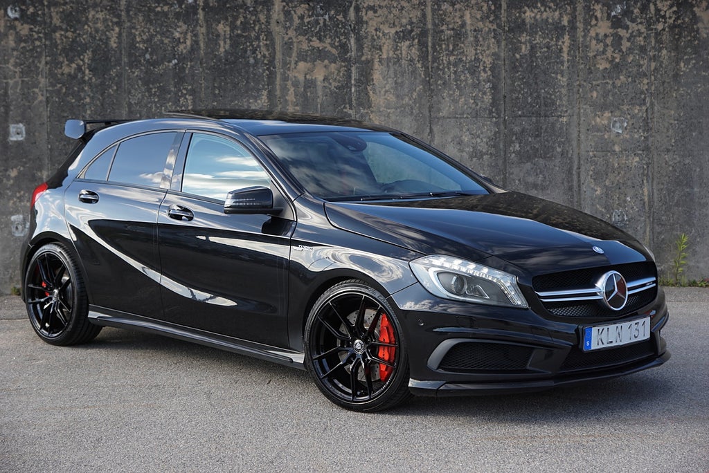 Mercedes-Benz A45 AMG 4MATIC 360hk|Pano|Skalstol|H&K|SE SPEC|