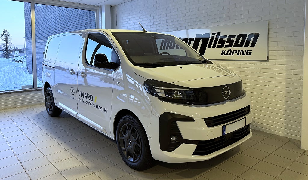 Opel Vivaro-e L2 Elite Värmepump Batteri 75kWh 350km WLTP