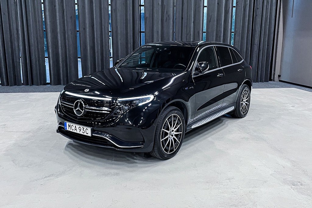 Mercedes-Benz EQC 400 AWD AMG |Premium|Burmester|Dragkrok|