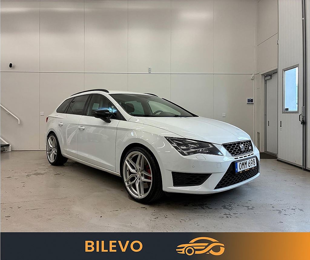 Seat Cupra SEAT León ST 2.0 TSI 290hk Skinn/Alcantara Sportavgas