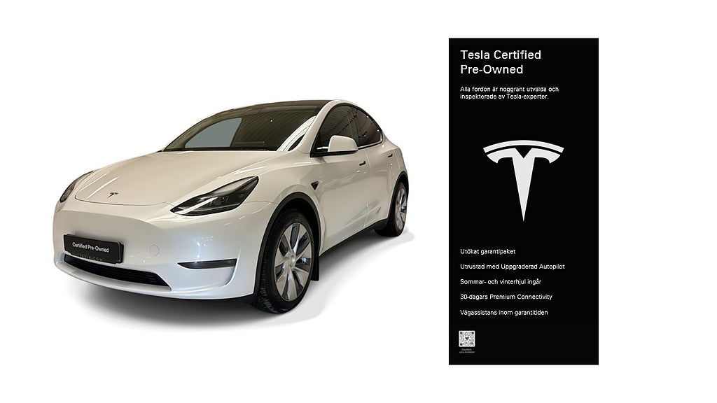 Tesla Model Y Long Range AWD Certified Pre-Owned 3,84% ränta