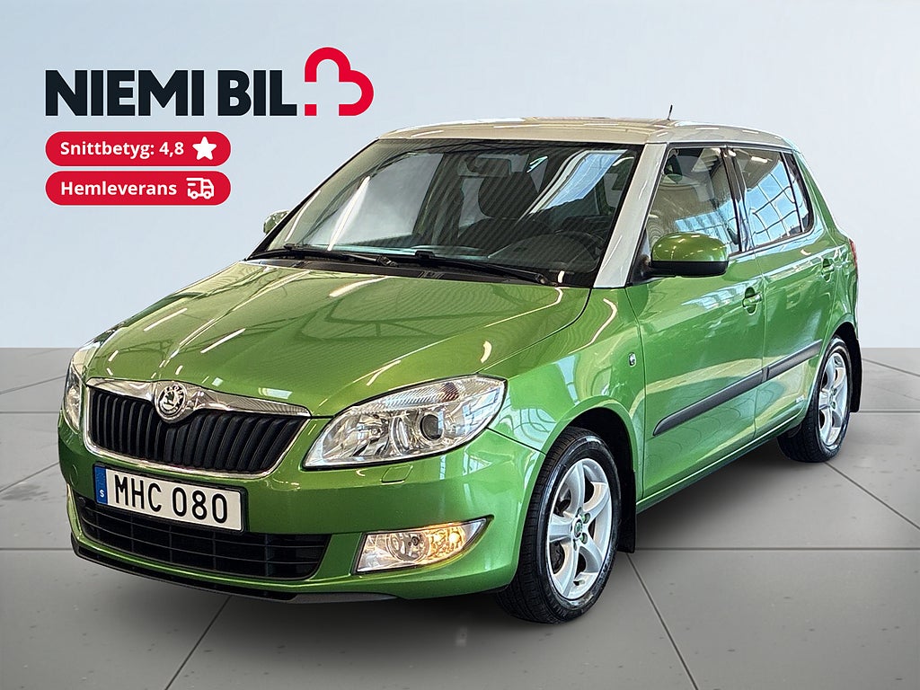 Skoda Fabia 1.2 TSI EleganceS&V/M&KVärm/Psens/Billig skatt/3Brukare