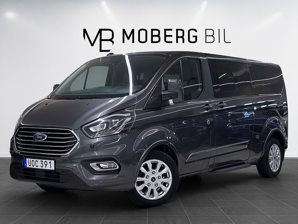 Ford Tourneo Custom 320 Titanium X 130hk 9-sits Drag Värmare