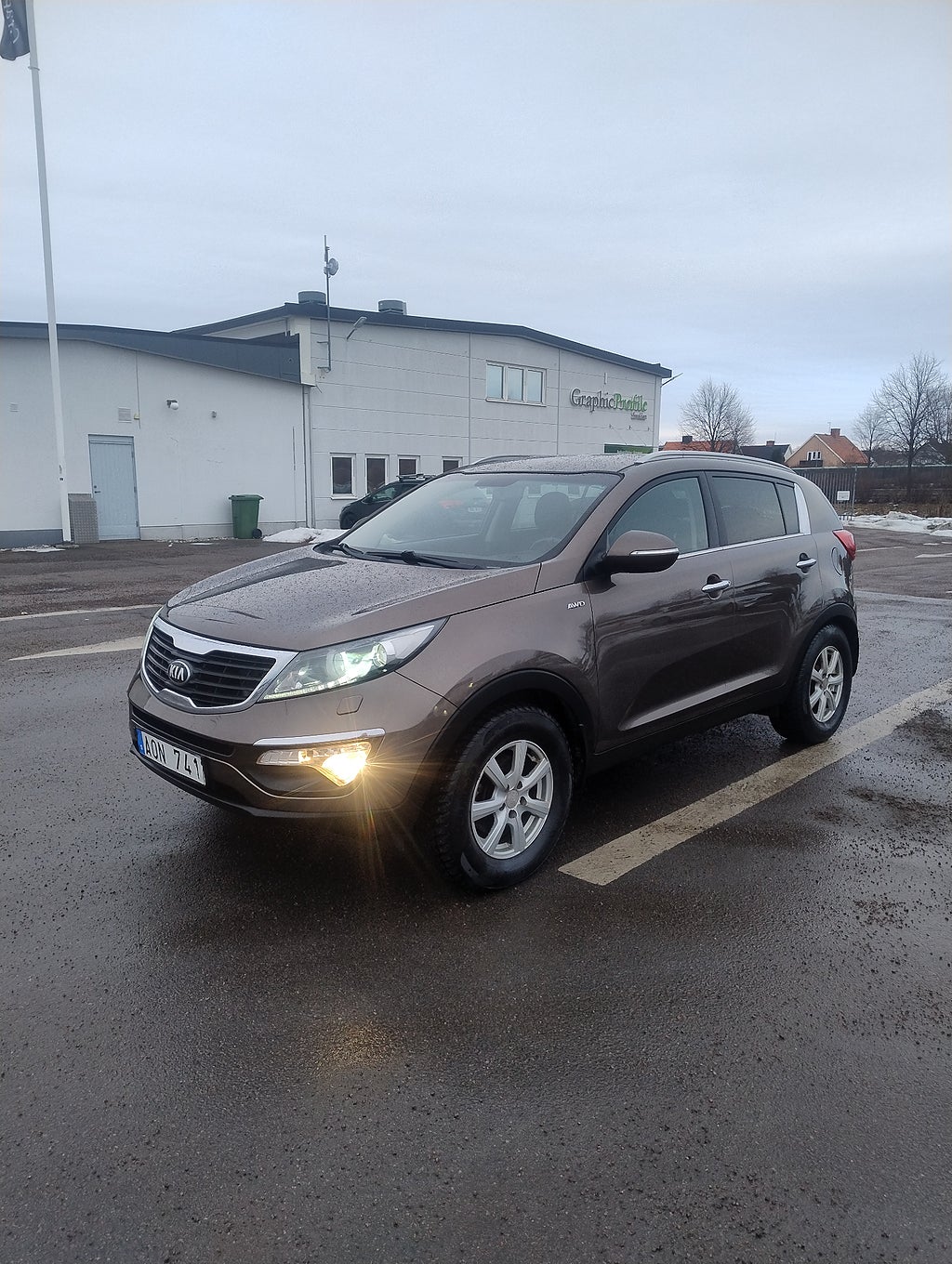 Kia Sportage 2.0 CRDi AWD EX.S+V.däck.Drag.Mkt.bra skick